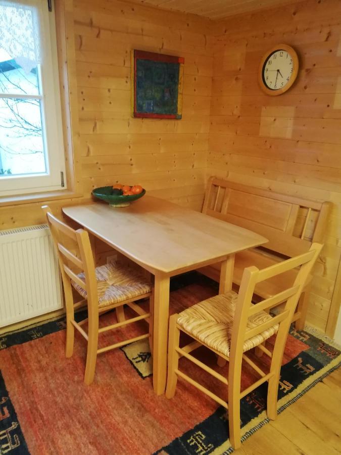 Gemuetliche Wohnung In Einfamilienhaus Alberschwende Esterno foto